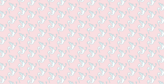 All Fam Heron Towel Pink